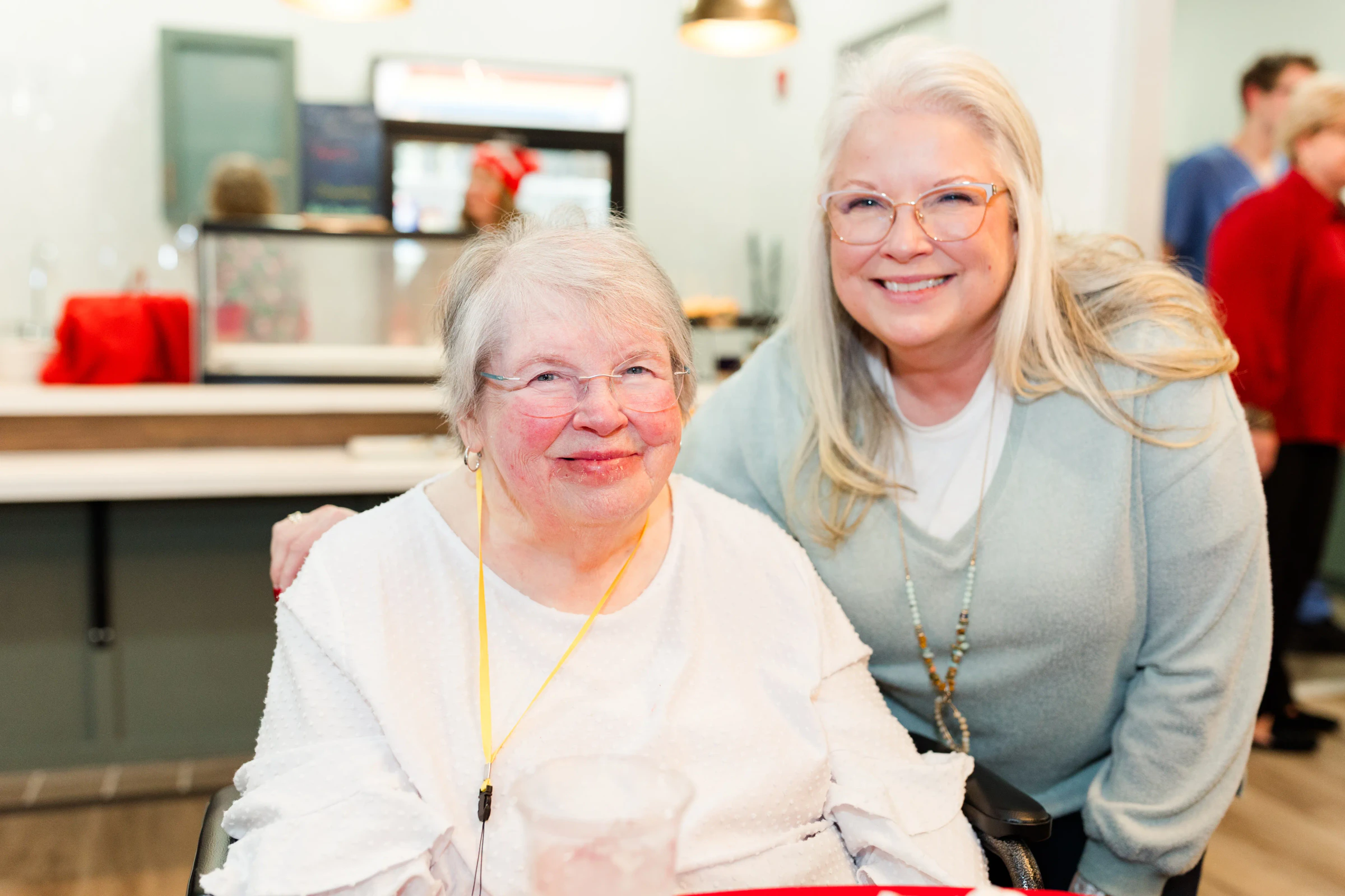 Happy resident at Emory Mills